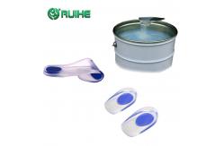 China Ruihe Custom Liquid Silicone Mold Skin Safe Insoles And Heel Pads supplier