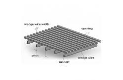 China Durable and Efficient Wedge Wire Containers 2.03mm Wire Diameter and Slot Width supplier