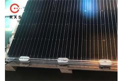 China Bifacial All Black Solar Panels , Monocrystalline Pv Solar Panels With Junction Box supplier