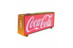 China Cab Screens Automotive LED Signage Displays Low Cost, Vivid Taxi Roof LED Displays supplier