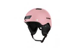 China Bluetooth BT 5.0 RoHS Pink Electric Bike Helmets With Turn Signals supplier