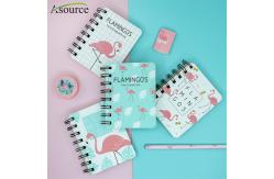 China 70gsm Fashion Cute A4 Notebooks Mini Spiral Thread Binding Notebook supplier