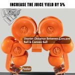 Full Automatic Electric Commercial Fruit Juicer Machines , Juice Extracting Machine