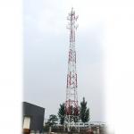 Triangular 5G Network Tubular Lattice Steel Towers for sale