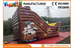 China Custom Printing Inflatable Commercial Bouncy Castles With Slide supplier