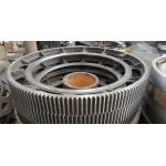 UNI EN ISO 42CrMo4 Rotary Kiln Girth Gear Ring Gear and cement Ball Mill Ring Gear price for sale