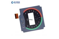 China Dashboard Polyester PET Membrane Switch Keyboard With FPC Circuit supplier