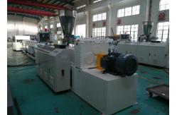 China UPVC / PVC Pipe Extrusion Line Full Automatic Plastic Pipe Production Line supplier