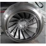 High Efficiency Four Fulcrum Francis Hydro Turbine 1200 KW with Horizontal Shaft coupling