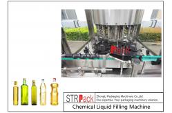 China Automatic Edible Oil Rotary Monoblock Filling Capping Machine 8000bph 100ml - 1000ml supplier