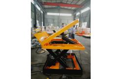 China Electric Hydraulic Tilting Lift Tables, Tilting Lift Platforms Are In Industrial Applications supplier