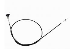 China Black T Handle Transmission Control Cable Welding Punching 3700MM Long supplier