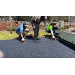 10 Year Jogging Track Material Low Density For Excellent Coverage