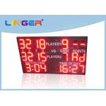 Long View Distance Electronic Tennis Scoreboard , Tennis Court Scoreboard 12'' Inch for sale