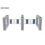Modernized Access Control Mechanical Swing Gate , Swing Barrier Gates Oudoor Use for sale