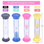 Custom Reloj Arena Mini Sand Timer Hourglass 1 Minute For Kids