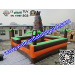 Giant  Inflatable Sport Games , Inflatable Climbing Wall 6M x 6M for sale