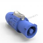 Stable Circular Power Connector 3 Pin Male Powercon for Indoor for sale