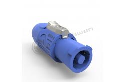 China Stable Circular Power Connector 3 Pin Male Powercon for Indoor supplier