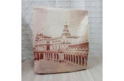 China Food Grade Custom Kraft Paper Bag Packaging Stand Up For Bread / Cake supplier