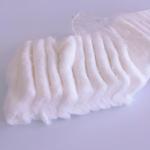 Size Per Pcs 4.5 Cm X 6cm/10cm/20cm Absorbent Cotton OEM Zig Zag Cotton Pleat Cotton Coil Absorbent Cotton Medical Cotton Pure White Soft Comfortable Medical Wool Sterile Hospital Hemostatic Pleat for sale