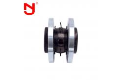 China Flanged Connector Pipe Single Sphere Rubber Expansion Joint 10 Inch supplier