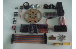 China Smart Electric Arduino Car Robot Chassis , 1.5V - 12V Infrared Electronic Block supplier