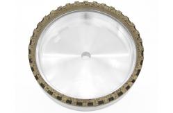 China Outer Segmented Metal Bonded Diamond Grinding Wheels For Glass Beveling Machine supplier