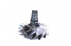 China Customized CNC Milling Machining High Precision Titanium Alloy Impeller supplier