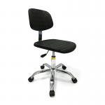 Customized Polyurethane Foaming ESD Chair With Back Rest And Footrest for sale