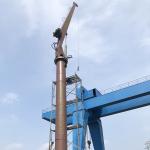 Seaplane Reset Fixed Boom 9.1m Marine Deck Crane for sale