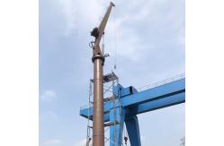China Seaplane Reset Fixed Boom 9.1m Marine Deck Crane supplier