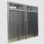 High-End Gate Tubular Steel Fence  Simple And Elegant 2m*1.8m Gate