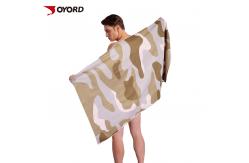 China Polyester Personalised Sports Towel Innovative Design Chemical Free Unique Knit Weave supplier