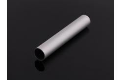 China Silver matt Aluminium Tube Profiles 6063 - T5  Pipe Round Square Rectangle supplier