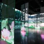 Hd Advertising Sliding LED Screen Outdoor Transparent Curved Led Screen Panel for sale