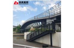 China High Efficiency Prefabricated Long-span Steel Structure Bridge Building supplier