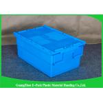 Customized Plastic Attached Lid Containers Storage Packaging Long Service Life