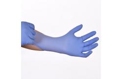 China Disposable powder free nitrile glvoes latex free with Russian registration supplier