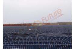 China S235JR S355JR Ground Mount Solar Tracking System With Night Position SGS supplier