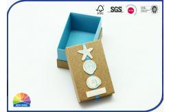 China Cardboard Ring Case Rigid Shoulder Box Matte Lamination Debossing supplier