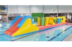 China Indoor Swimming Pool Games, Inflatable Obstacle Course For Sale supplier