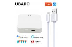 China Wired Networking Smart Home Gateway Bluetooth Zigbee 3.0 Tuya Zigbee Gateway supplier