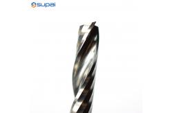 China Single Flute Spiral End Mill Cutter CNC Milling Cutter For Acrylic PVC supplier