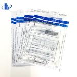 Customized Security Evidence Bags Bank Deposit Tamper Proof Plastic Envelopes for sale