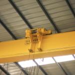 Remote Control Single Girder Beam E.0.T Crane Partial Hanging Hoist Trolley for sale