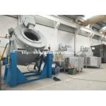 Oil Fired Metal / Aluminum Melting Furnaces With Pipe Burning System 350KG