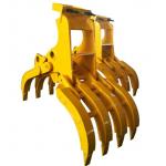 Factory Customized Multifunctional Timber Gripper Hydraulic Claw Rock Grapple Excavator Log Grapple Wood Grabber for sale