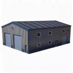 Prefabricated Steel Structures Building Hurricane Proof Large Span Steel Structure Workshop for sale