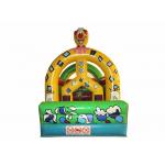 Detachable roof material inflatable bounce house inflatable clown bounce house for children